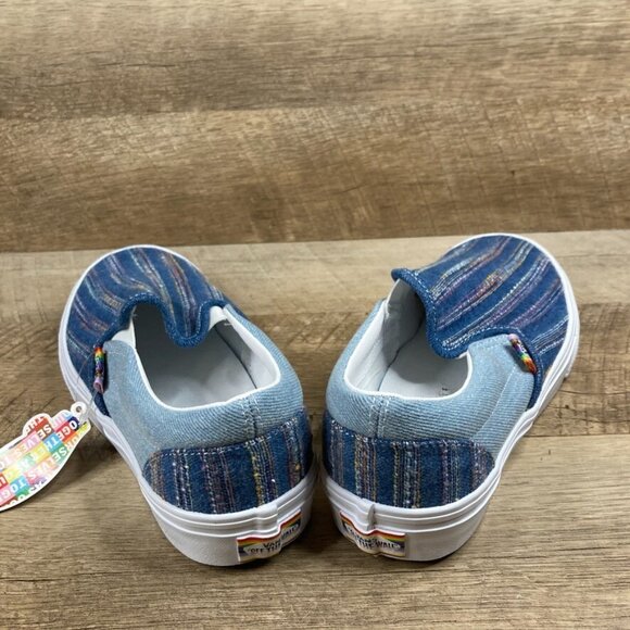 VANS Classic Slip On Together As Ourselves Classic Shoes Mens 6 Womens 7.5 NEW - Picture 5 of 10